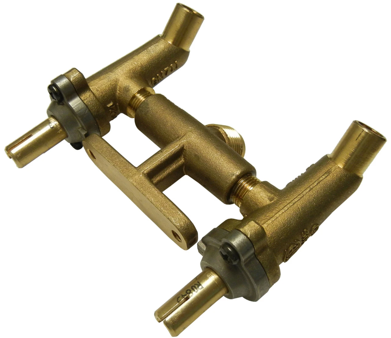 Charmglow Brass Twin-valve Assembly - 36500 1 Charmglow Brass Twin-valve Assembly - 36500
