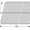 15 3/8 X 19, Charbroil Porcelain Cooking Grid - 50091