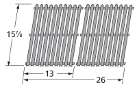 15 7/8 X 26 - Bond, Four Seasons Porcelain Channel Cooking Grid - 52612