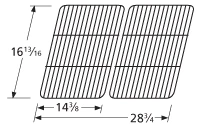 16 13/16 X 28 3/4, Porcelain Cooking Grid
