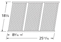 18 5/8 X 25 11/16, Kenmore Stainless Tube Cooking Grates - 5S443
