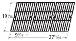 19 1/16 X 27 15/16, Cast Iron Cooking Grid, Brinkmann - 61753