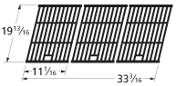 19 13/16x 33 3/16, Cast Iron Cooking Grids, Perfect Flame - 63523